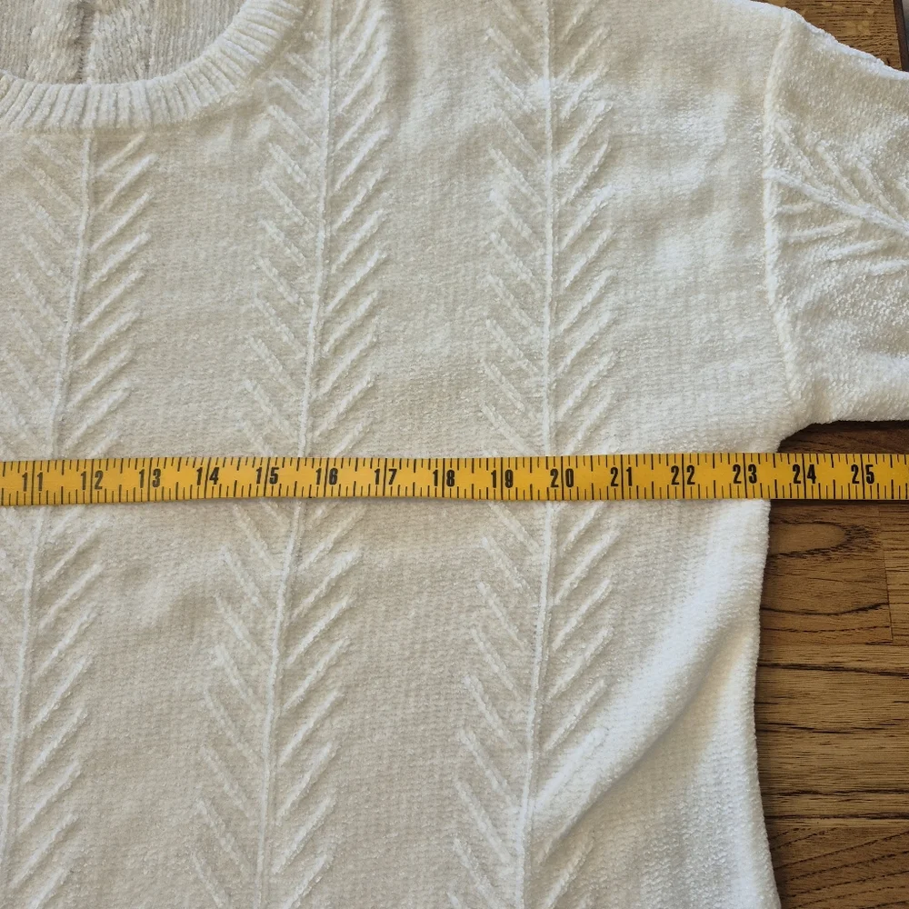 Orvis Cream Chenille Sweater - Picture 6 of 8